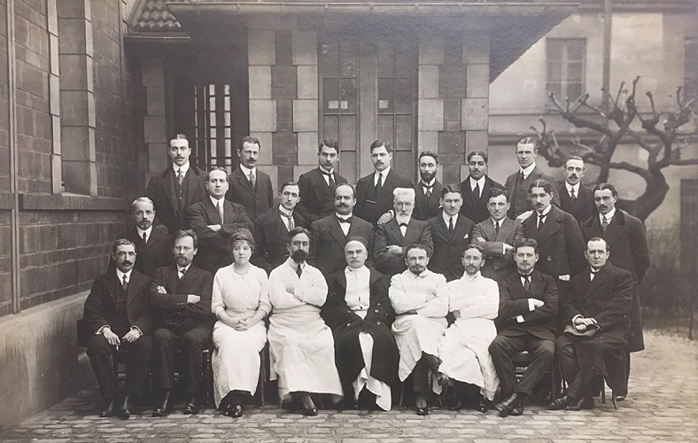 Séminaire du Dr Louis Brocq à Paris en 1914