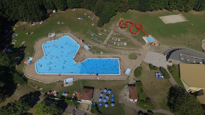 Aquaparc, open-air swimming pool