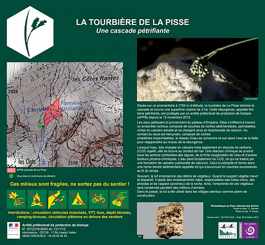 Natura 2000 : la Fontaine Pétrifiante