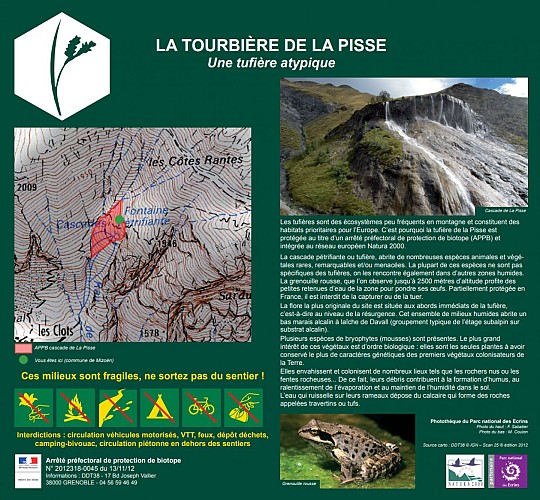 Natura 2000 : la Fontaine Pétrifiante