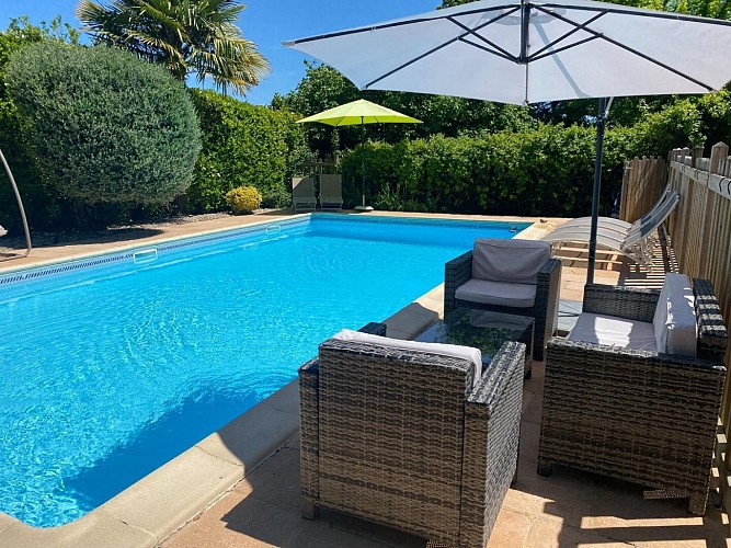 Villa le Lébérou avec piscine à Sarlat