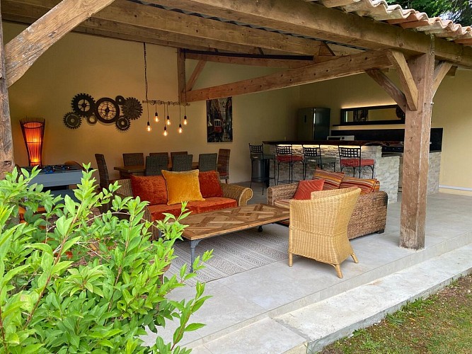 Villa le Lébérou avec piscine à Sarlat_6