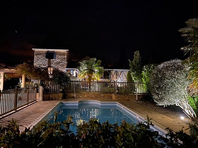 Villa le Lébérou avec piscine à Sarlat_7