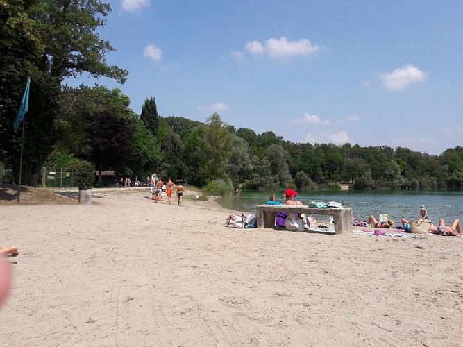 Huttenheims Badeseen