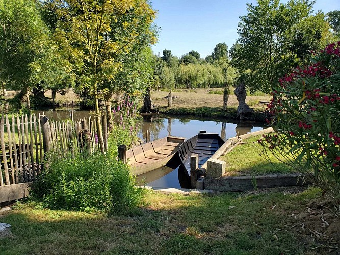 10-Le jardin avec accès direct à la conche