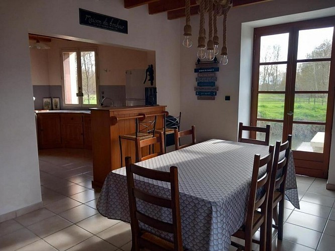 La grande salle à manger