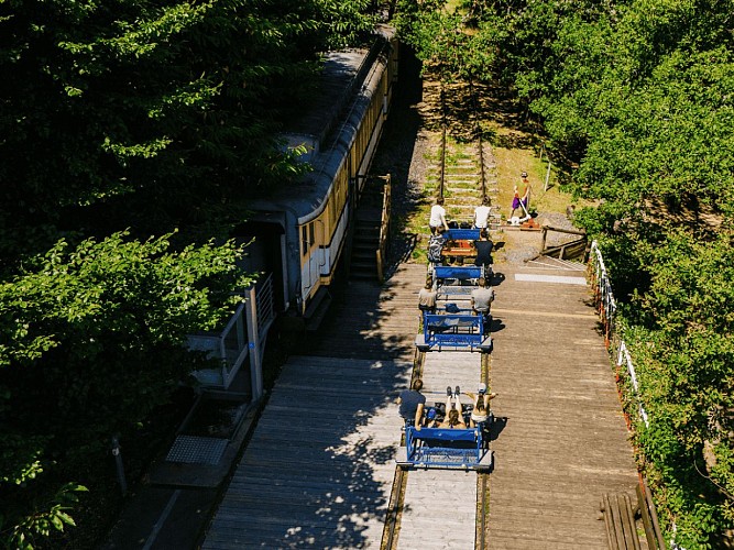 Vélorail - Espace-Hermeline - Bussière-Galant