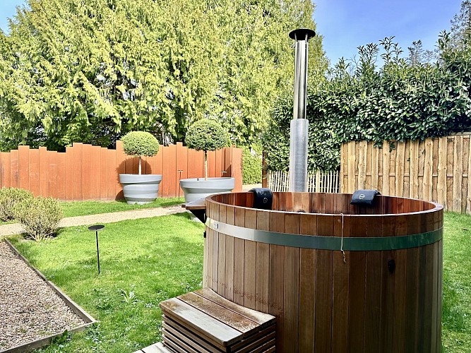 Villa Le Pavillon Bain norvégien option 1 heure de détente pour 2 personnes