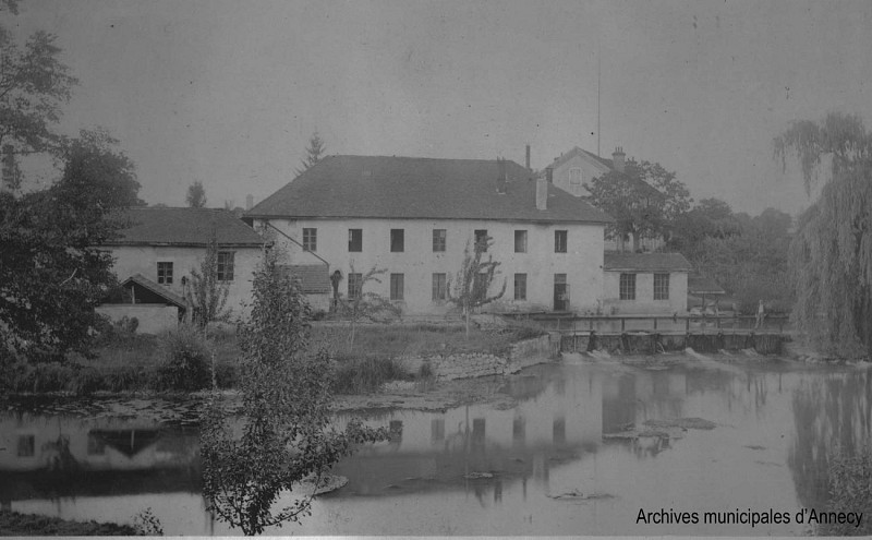 La Cartonnerie Aussedat sur l'Île aux Vannes