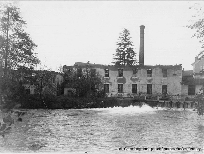 La Cartonnerie Aussedat sur l'Île aux Vannes