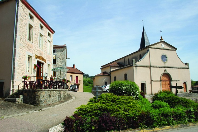 Eglise de St Bonnet des Quarts