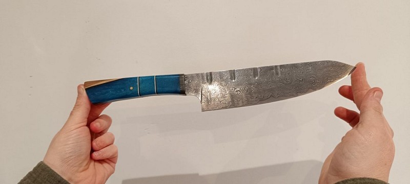 Couteau forge démon de blond