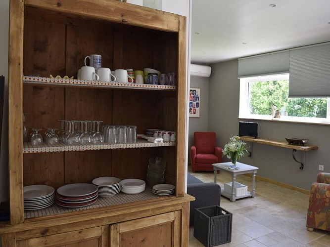 Chalet Le Randonneur - Séjour salon - La Villette