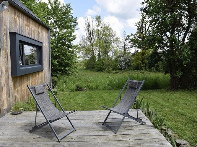 Chalet Le Randonneur - terrasse - La Villette