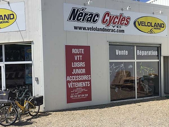 magasin veloland nerac
