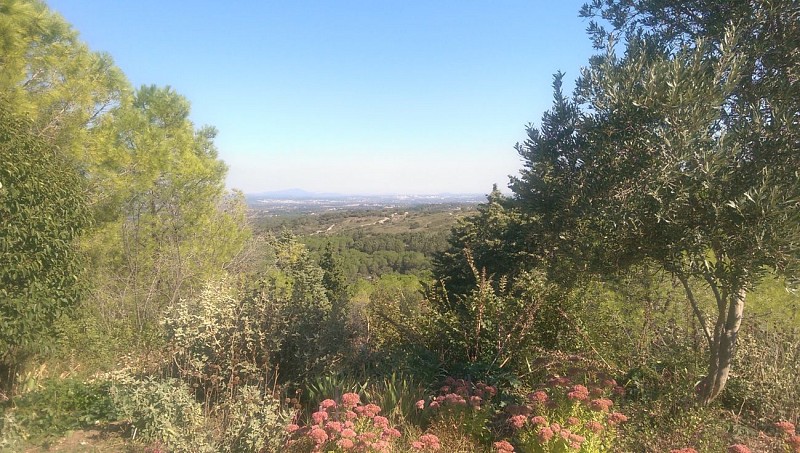 Votre point de départ de la balade sur le massif de la Gardiole