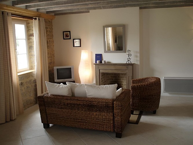 L'Etable à Crouay, salon