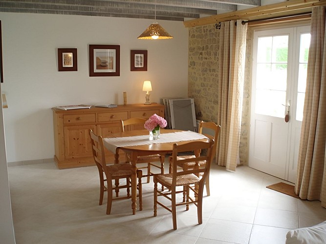 L'Etable à Crouay, séjour