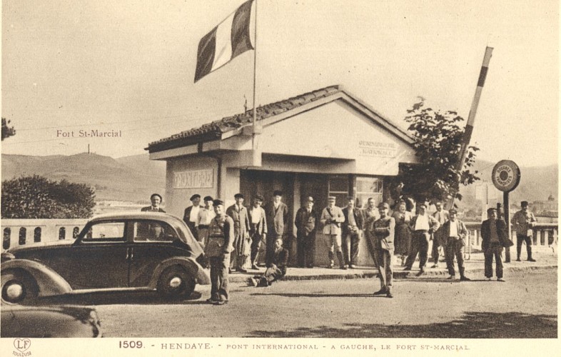 La douane à Hendaye