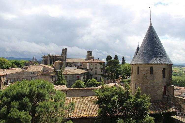 Château du Comte dans la Citadelle de Carcassonne (Château Comtal)