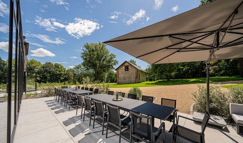 Terrasse chateau de winerotte