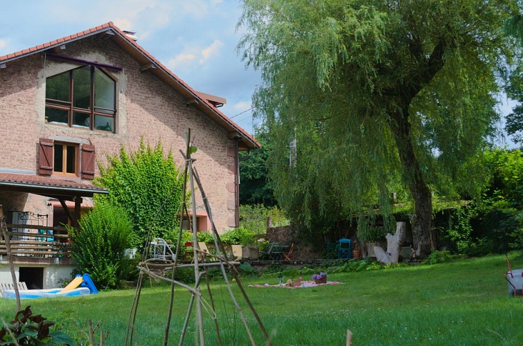 Vue du jardin (2025).