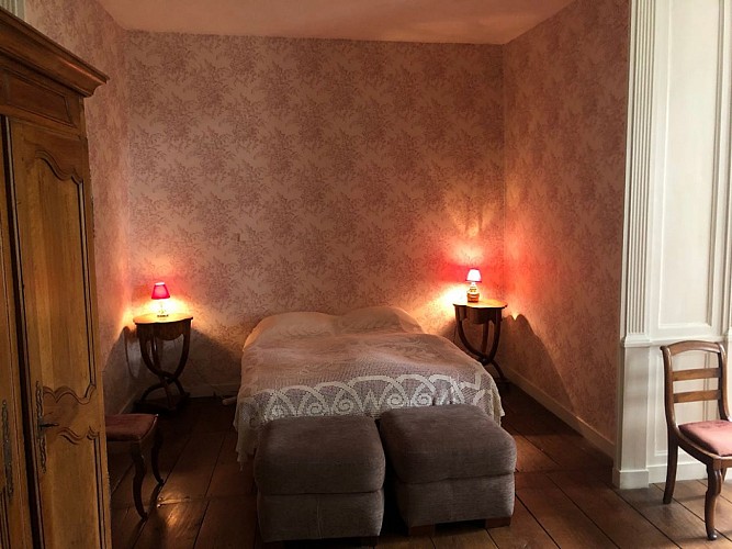 Chambre d'hôte les Glycines chambre Picardie