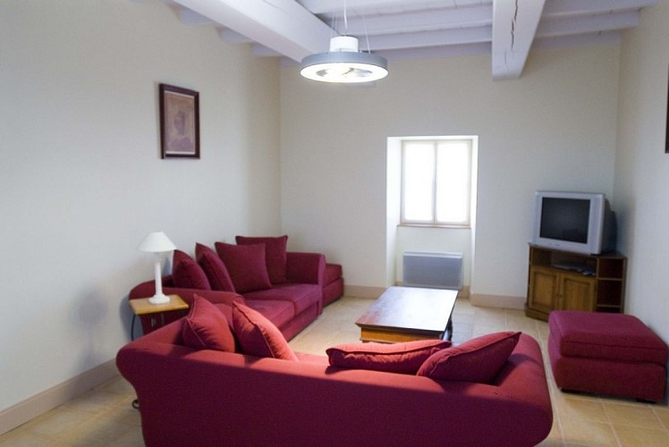 gîte de groupe_Blanzay_salon