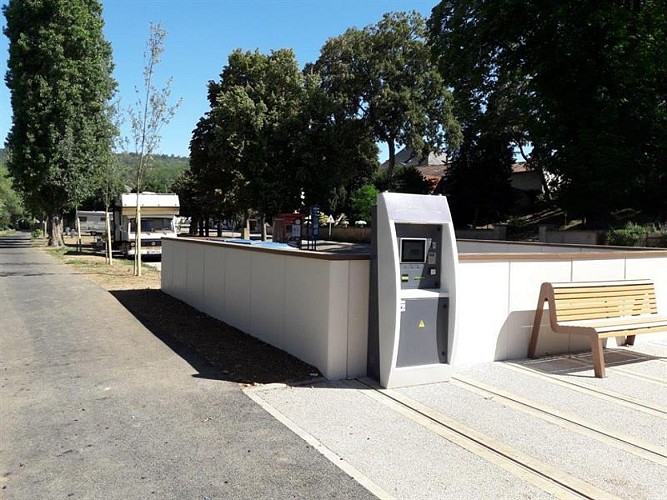 Aire d'accueil pour camping-cars de Millery