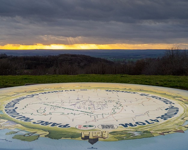 Table d'orientation Mont La Justice