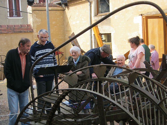 Visite de la Maison de retraite de M.E