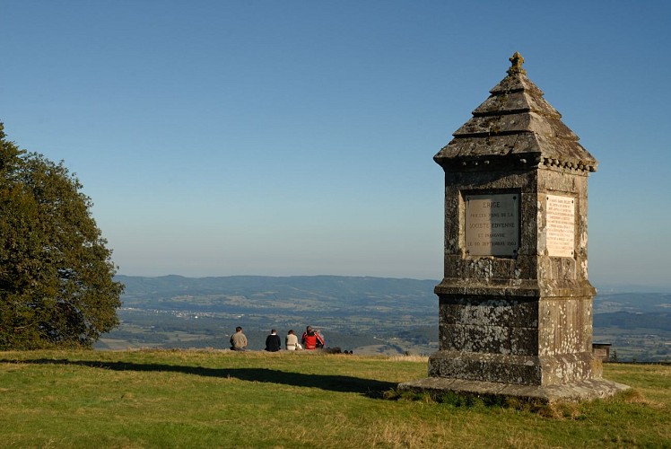 Pause au Mont Beuvray