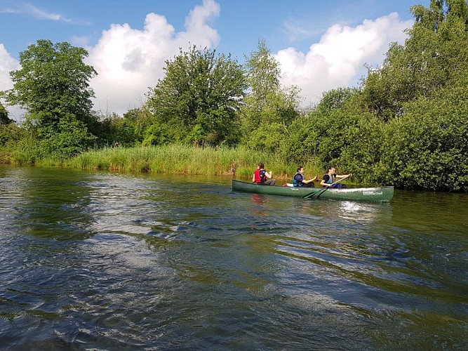 Location de canoë et kayak au club canoës de Rhinau