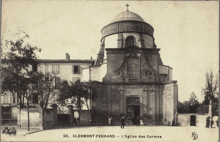 Chapelle du couvent des Carmes-Déchaux à Clermont-Ferrand | Pays d'Art et d'Histoire