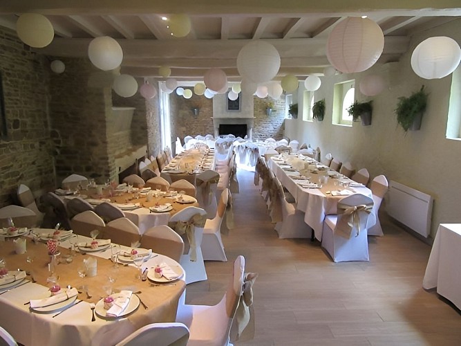 Moulin de Bully - La demeure - Banquet-©Moulin de Bully