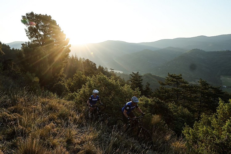 Mountainbike-Urlaub Das Premium Duo, der leichte Ausflug