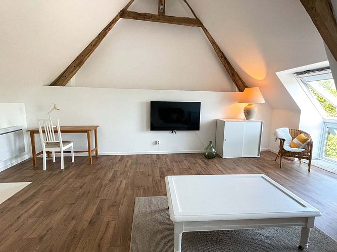 Gite Le Banneau Bleu - Salon-3