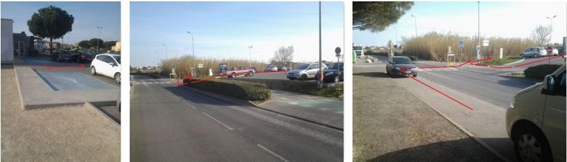 Après avoir longé l'Ecole Françoise Dolto, prenez la 3ème à gauche au rond point sur chemin du Pilou