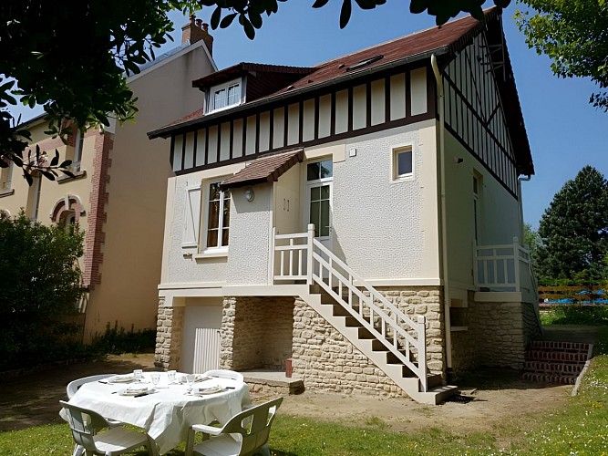 La maison vue arrière