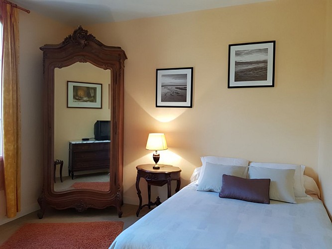 La chambre rez-de-chaussée