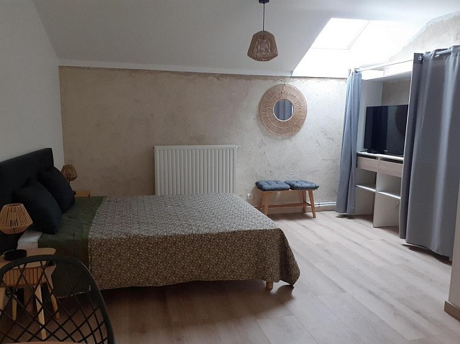 Lit chambre les mésanges 1