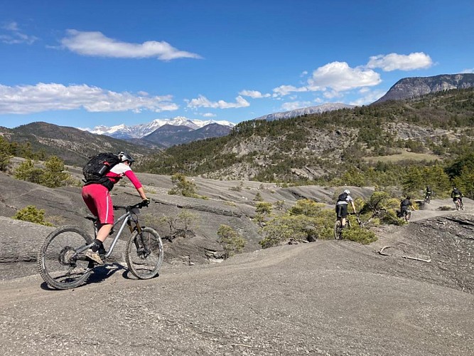 Le MaxiGéant MTB Aufenthalt, eine lange Reise von den Alpen in die Provence!