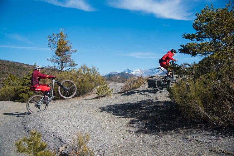 Le MaxiGéant MTB Aufenthalt, eine lange Reise von den Alpen in die Provence!