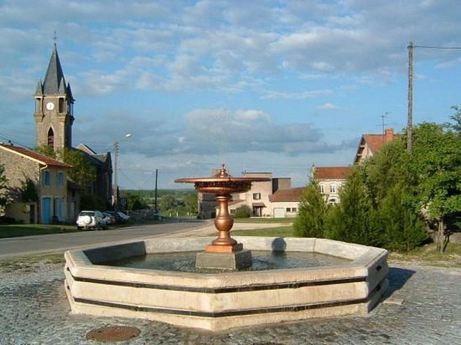 Fontaine octogonale