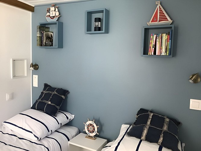 chambre enfants - 2 lits