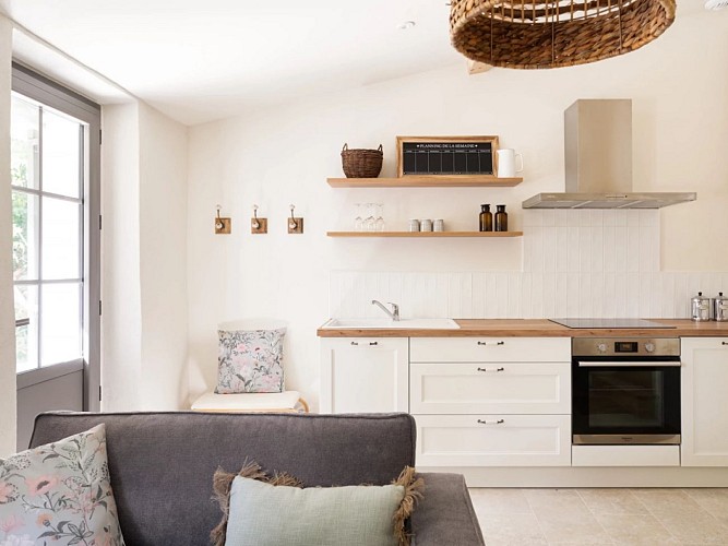 Gite_Lavande_-_Salon_et_Cuisine
