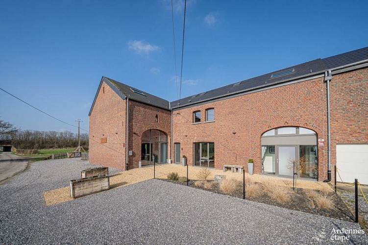 La Grange façade Ardennes Etape