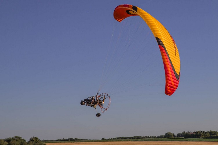 baptême de l'air en parapente