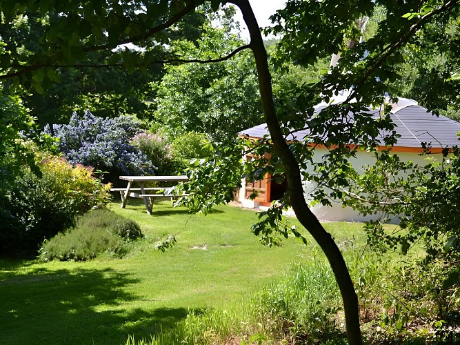 Yourtes Auberge de la Tellerie Le Theil Bocage - 3