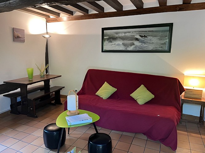 Salon salle à manger rez de chaussée La Calonne